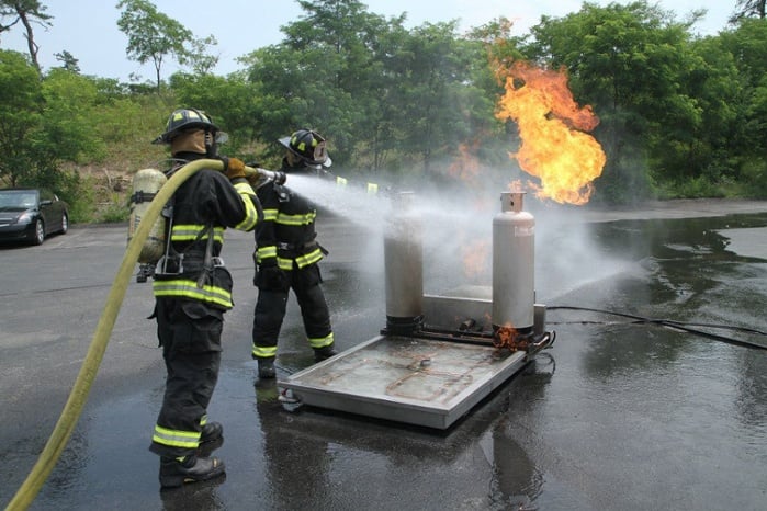 LION Fire Prop